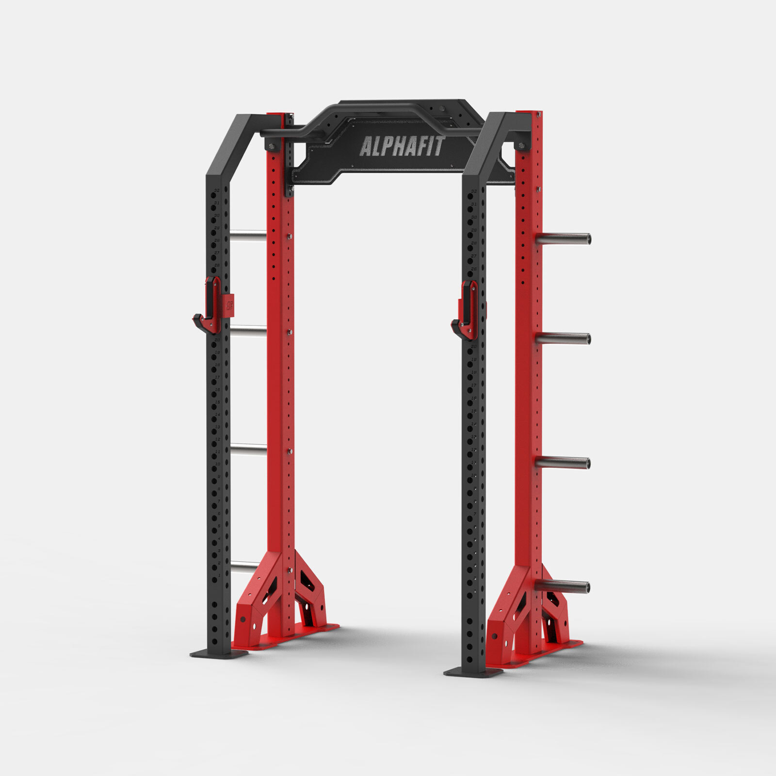 Form System Squat Rack Single Side Extended With Storage image