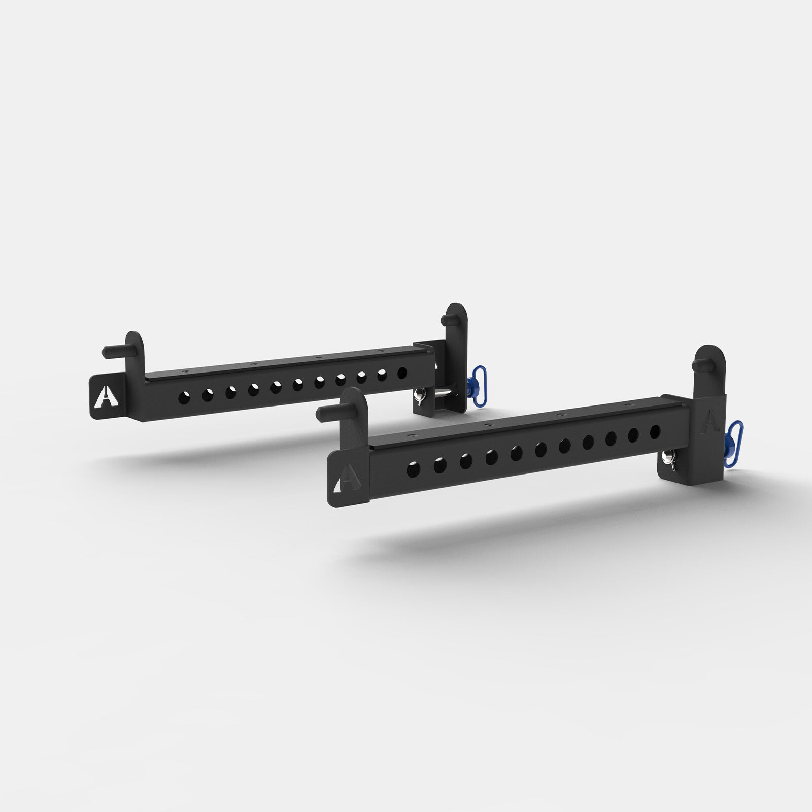 Clearance Cage Spotting Rail Pair 675mm - Black image