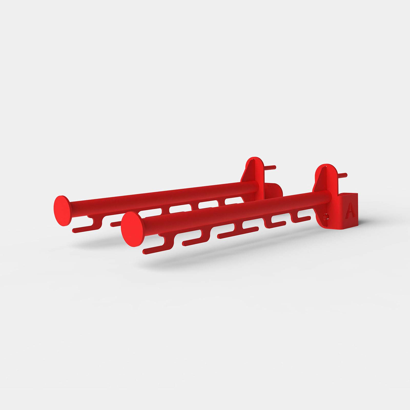 Clearance Power Band Rails Pair - Red image