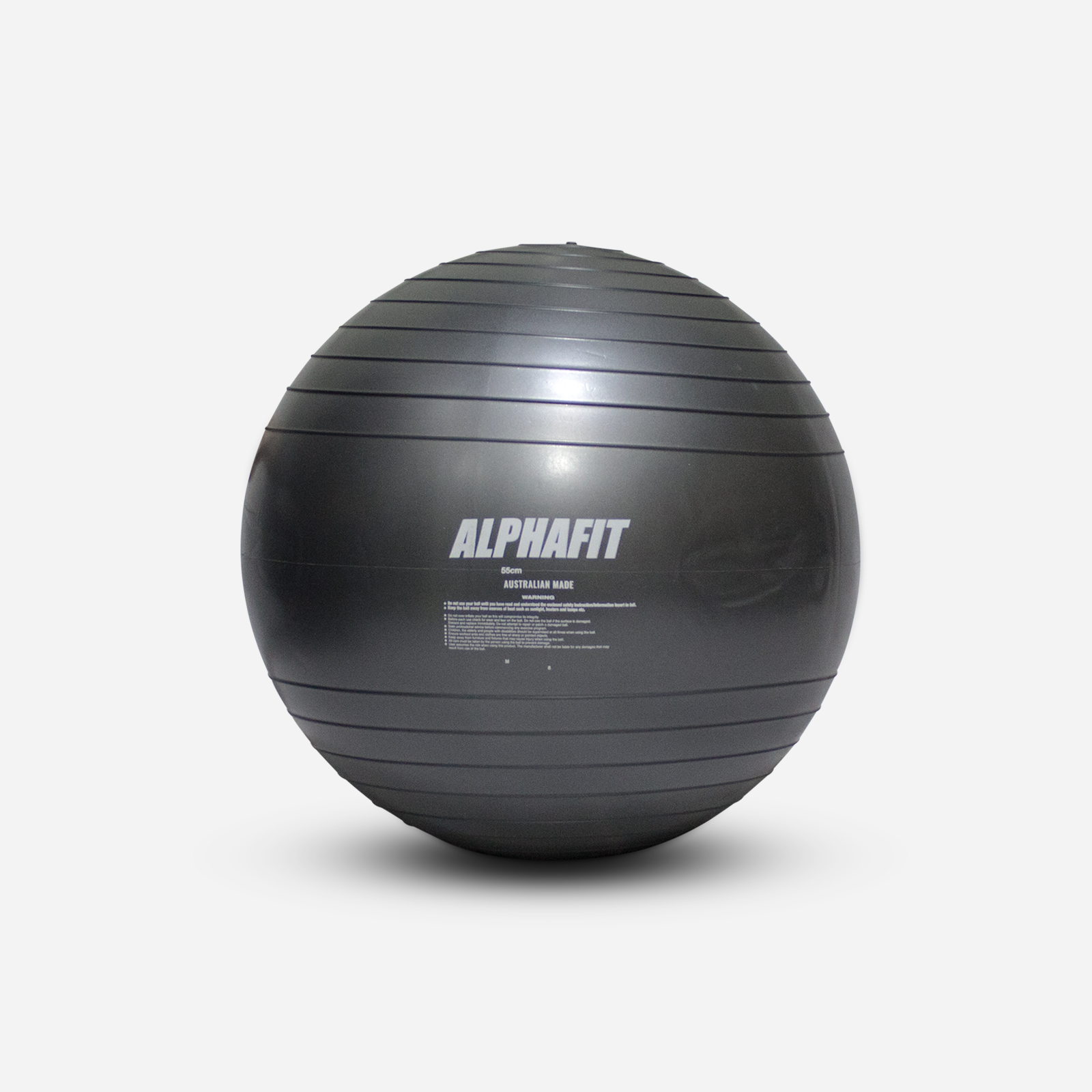 Fitness Ball Silver 45cm | AlphaFit