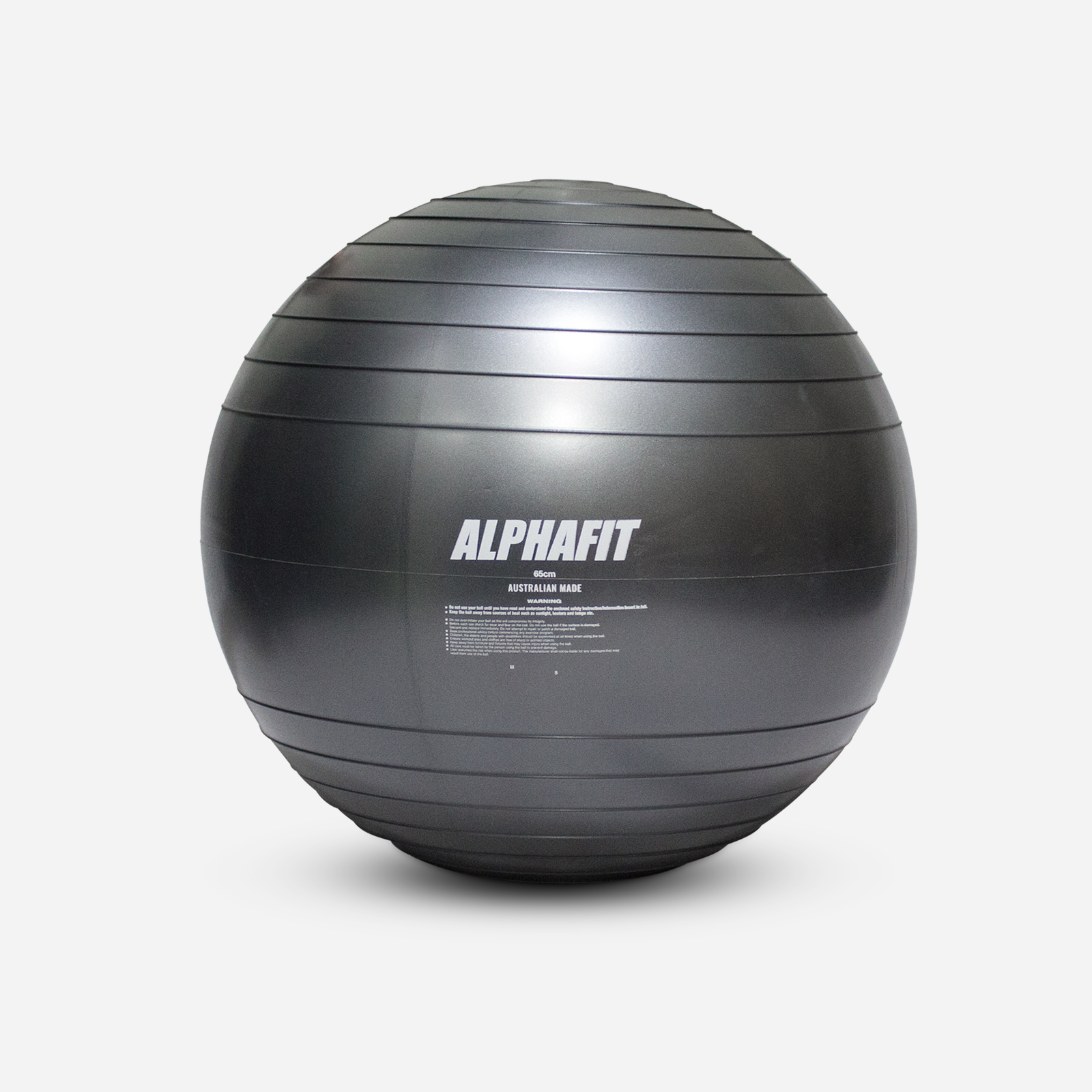 Fitness Ball Silver 65cm image