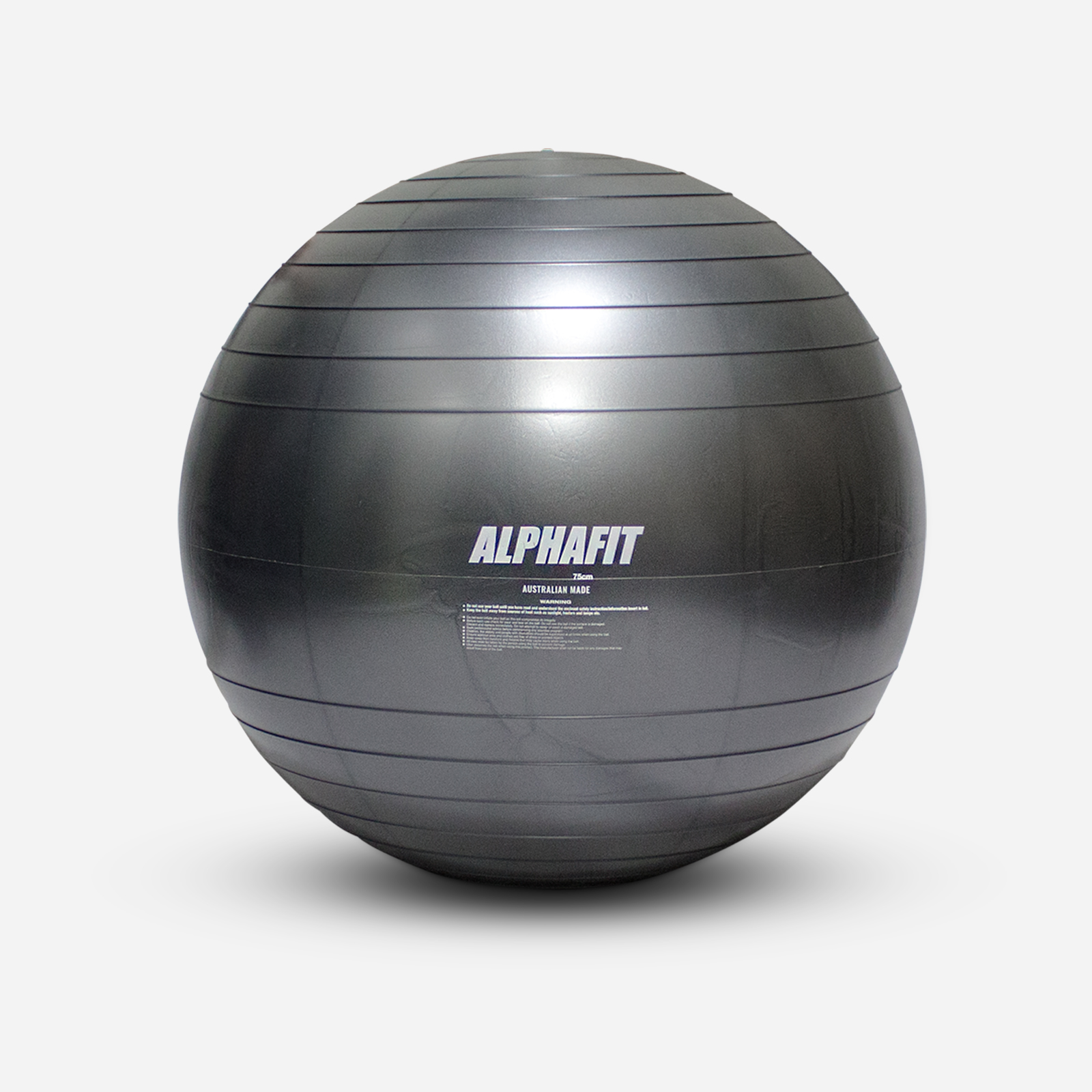 Fitness Ball Silver 75cm image
