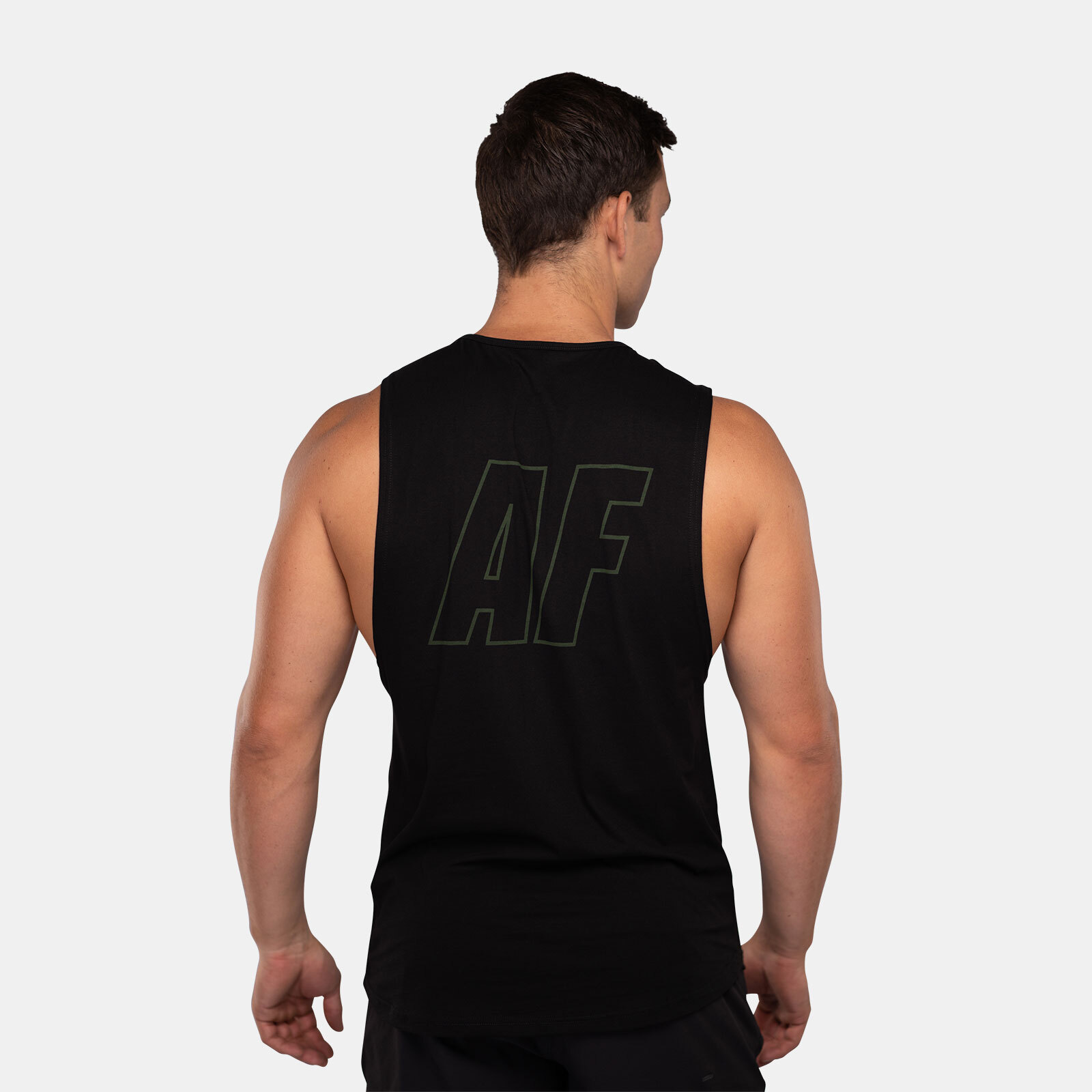Trace Muscle Tank Black Mens