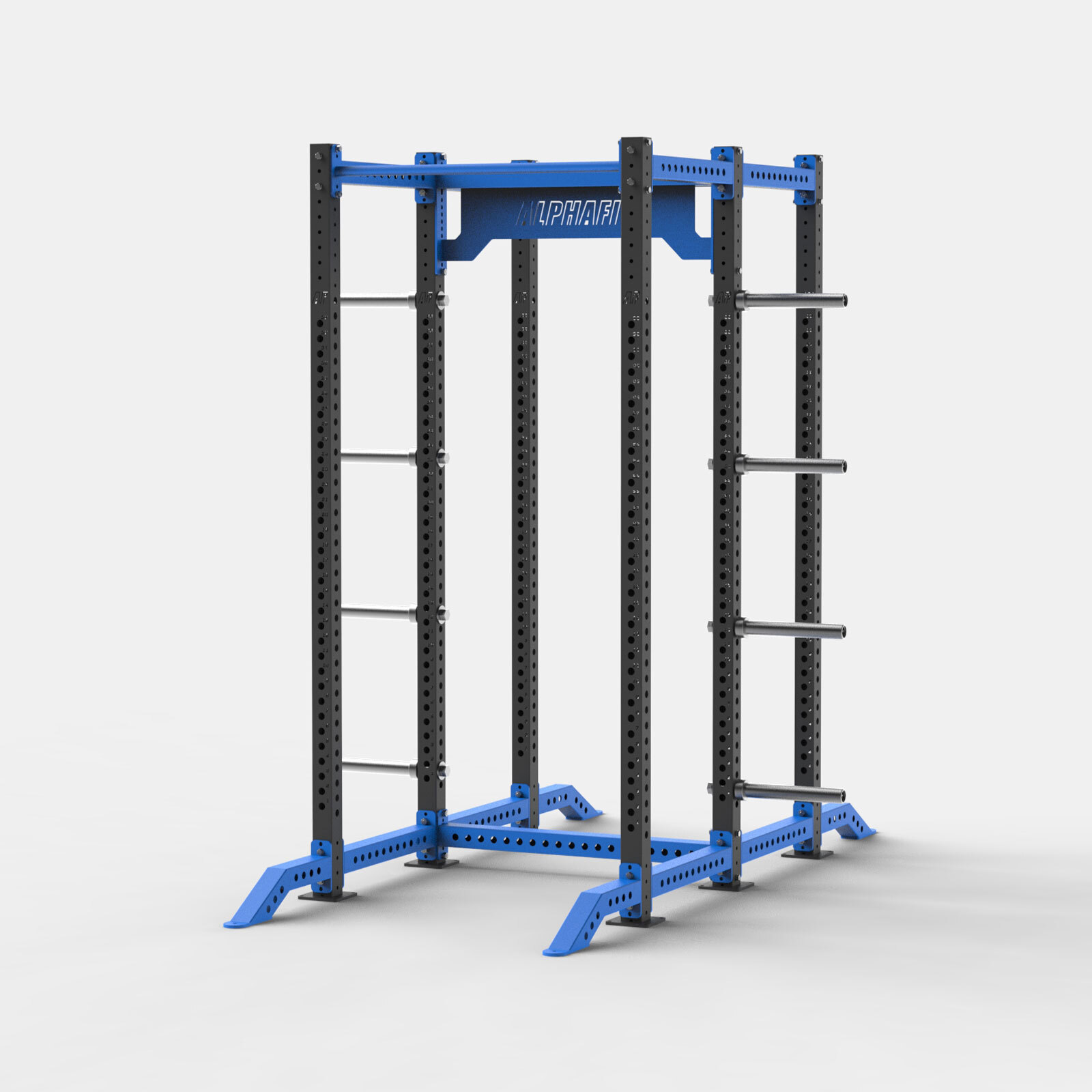 Freestanding Double Half Cage with Storage image