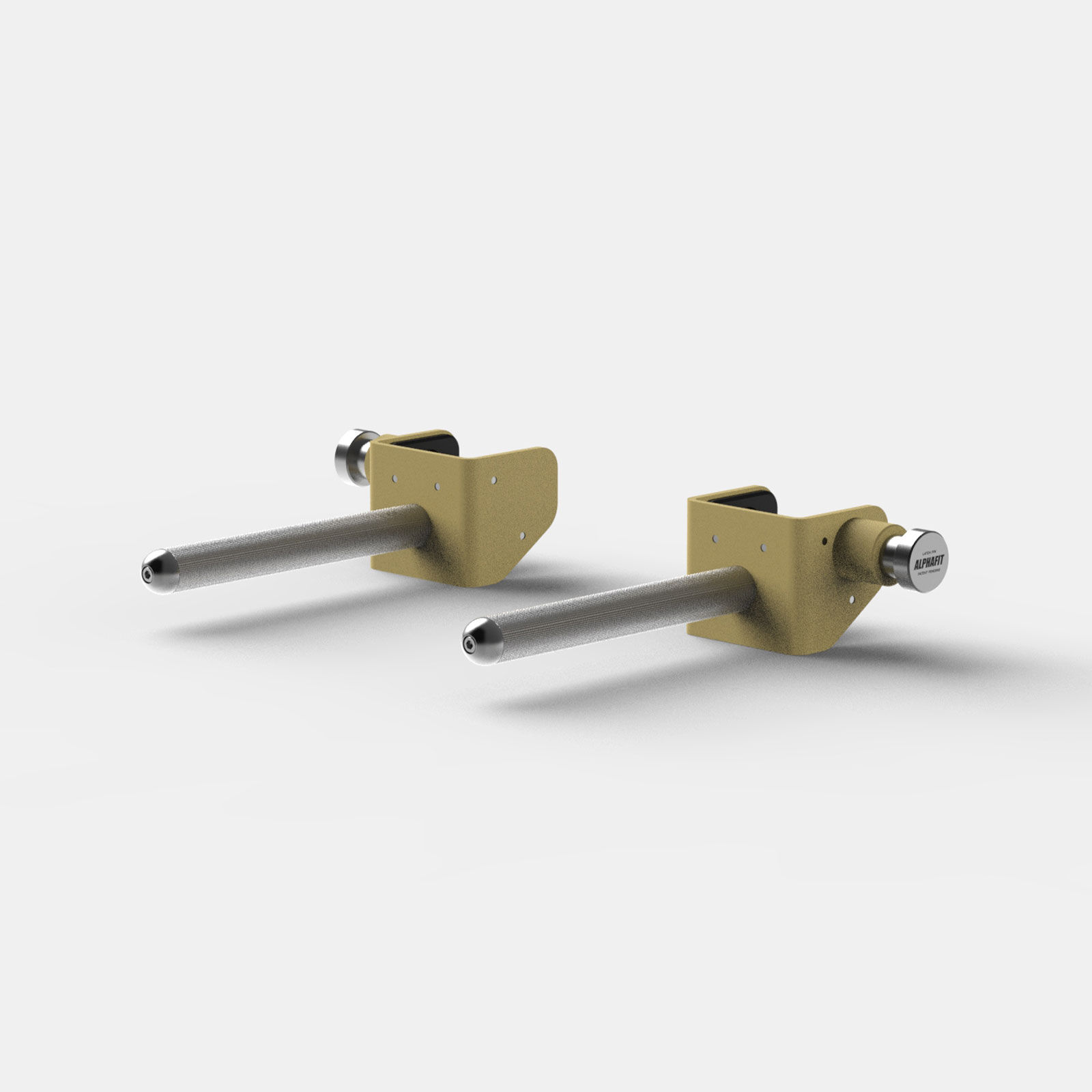 Rig Attached Jammer Arm Straight Handle Pair image