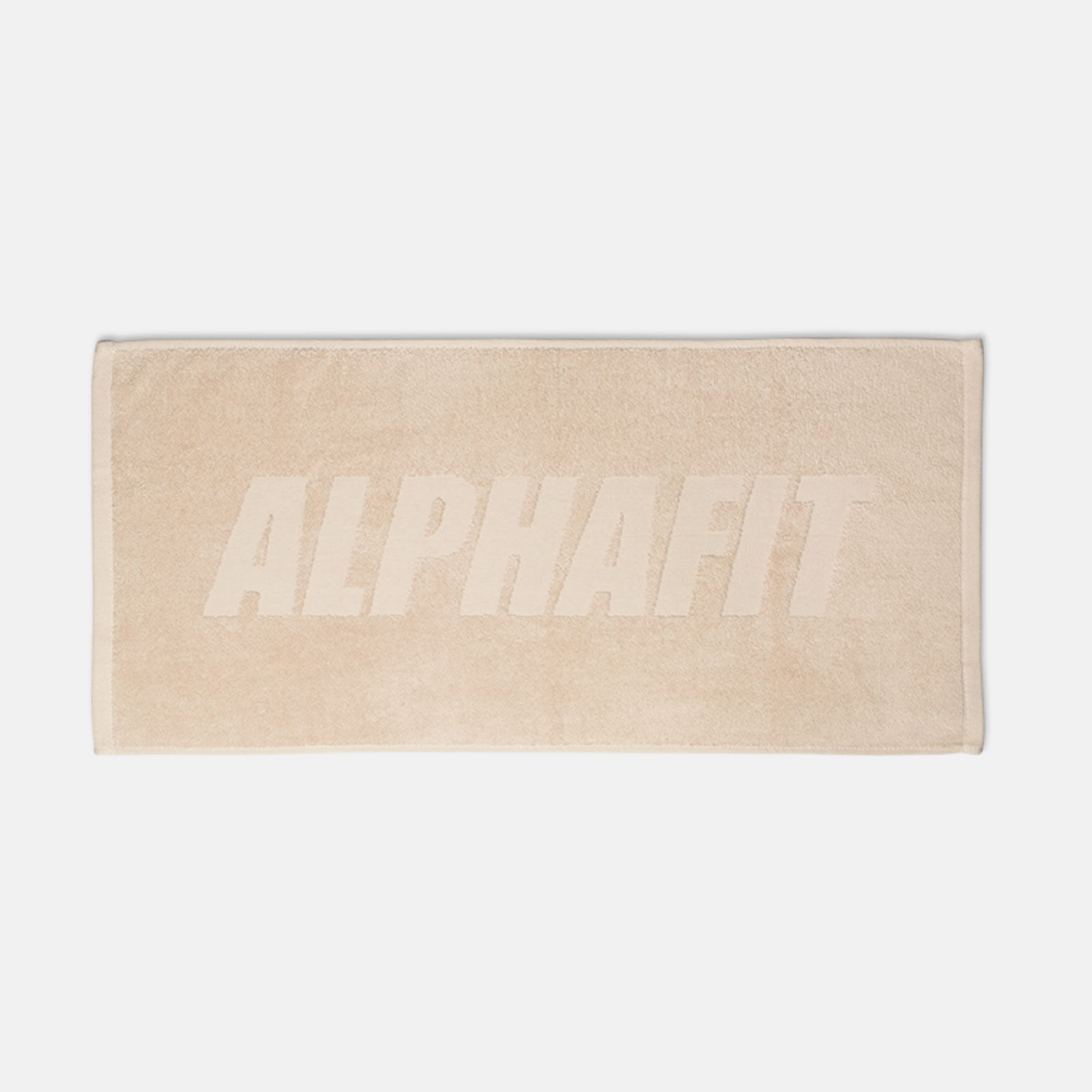 Statement Gym Towel - Beige image