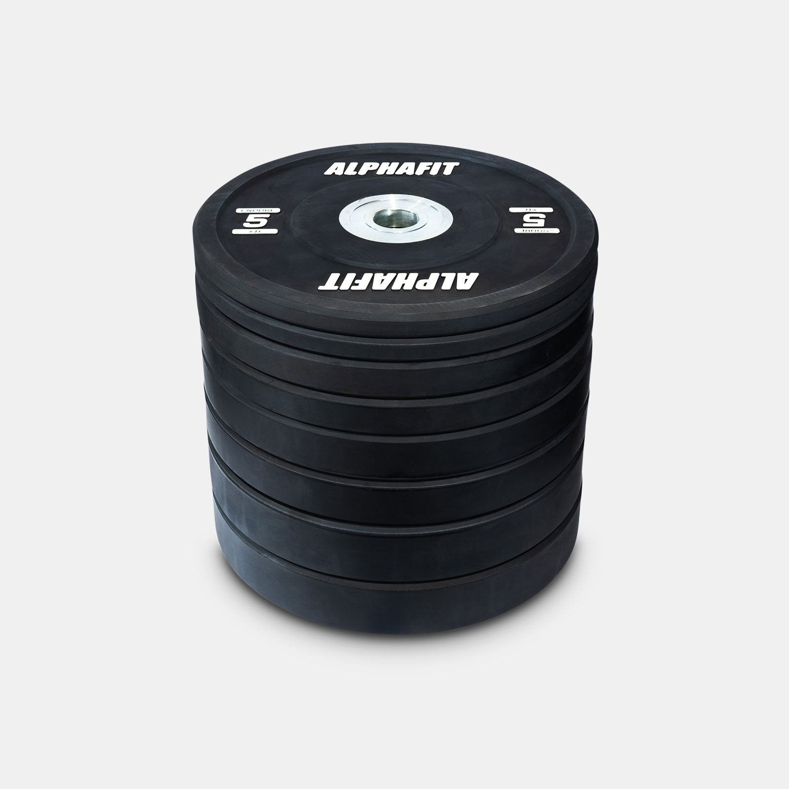100kg Endure Bumper Plate Pack - Black image