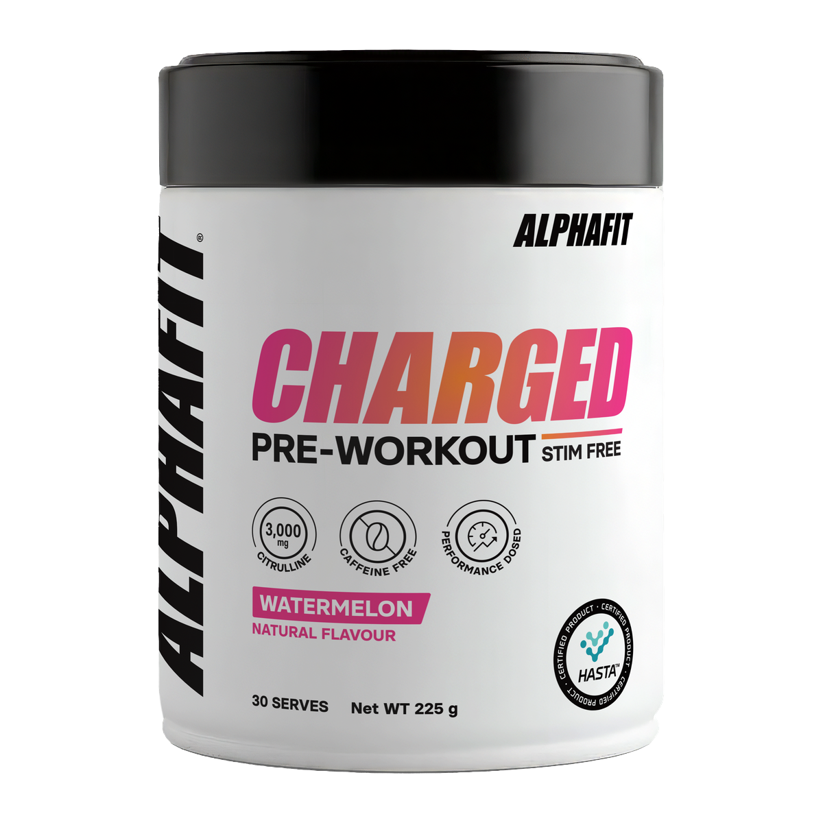 Charged Pre-Workout Stim Free image