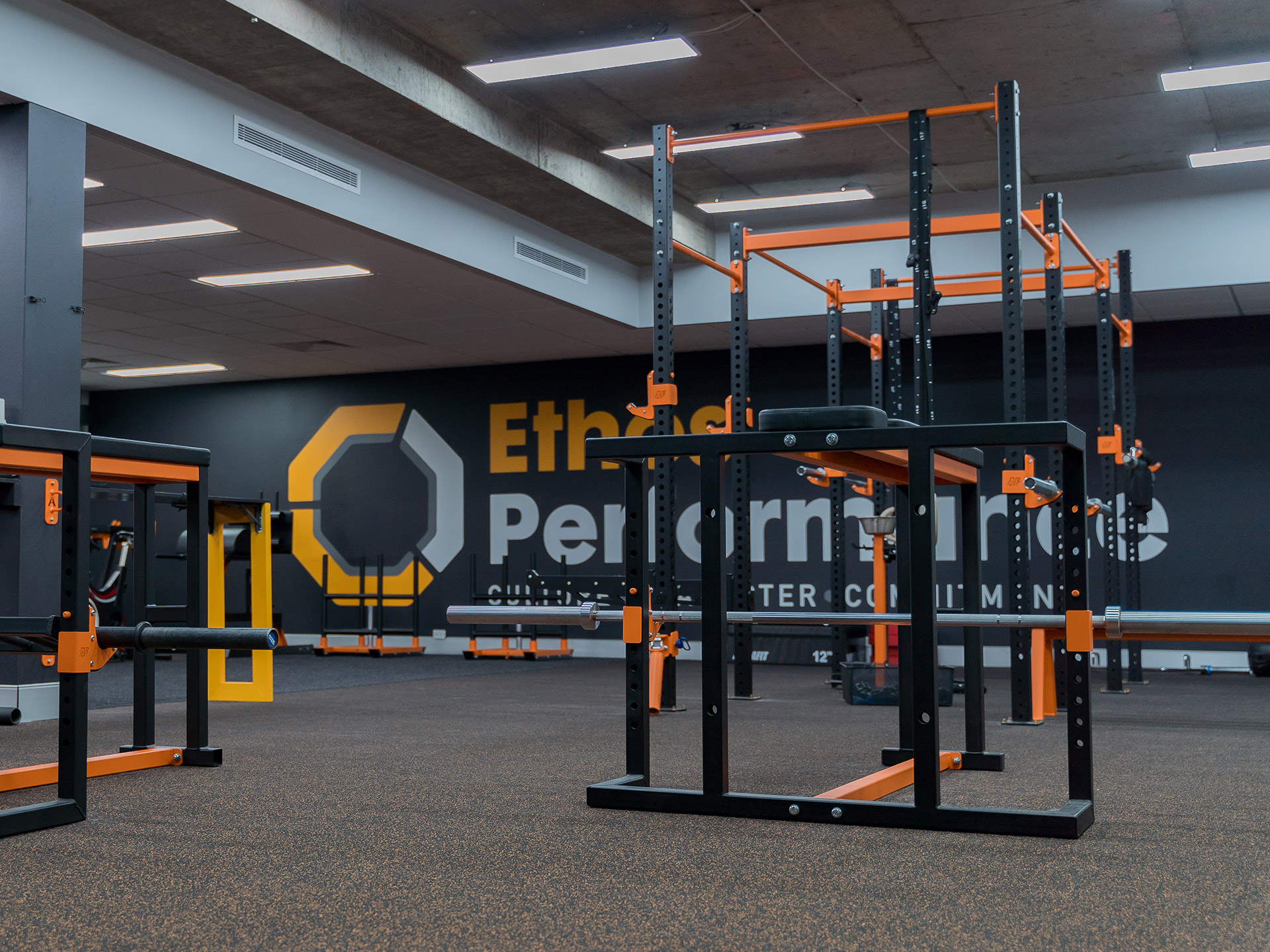 Ethos Performance Strength and Conditioning Gym Fitout