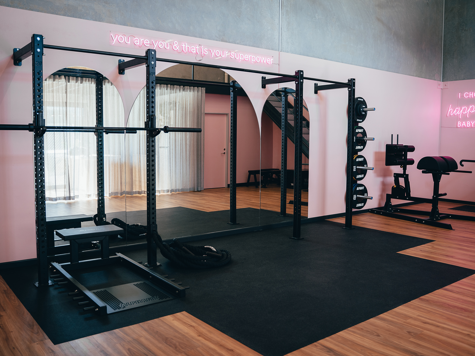 Sophie Guidolin's The Bod Gym Fitout