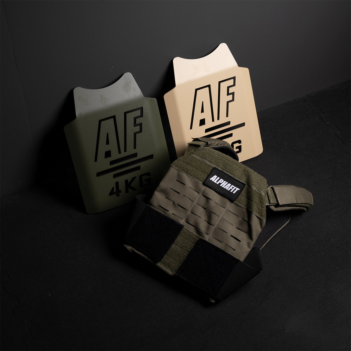 AlphaFit Training Plate Carrier Vest