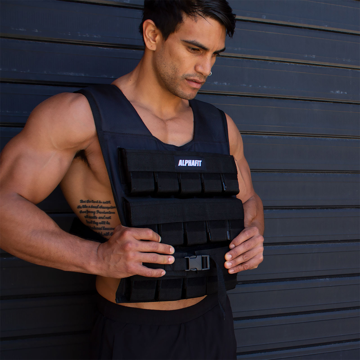 AlphaFit 30kg Adjustable Weight Vest