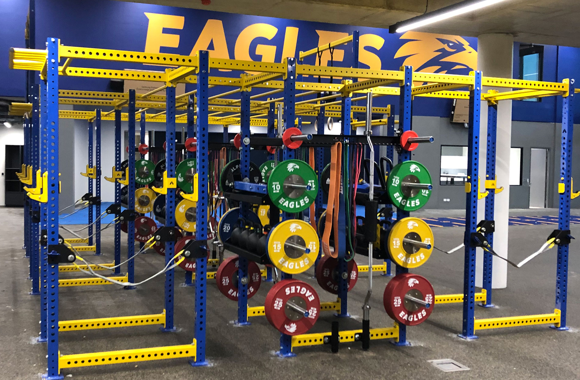 Elite Sports Club Gym Fitout for West Coast Eagles