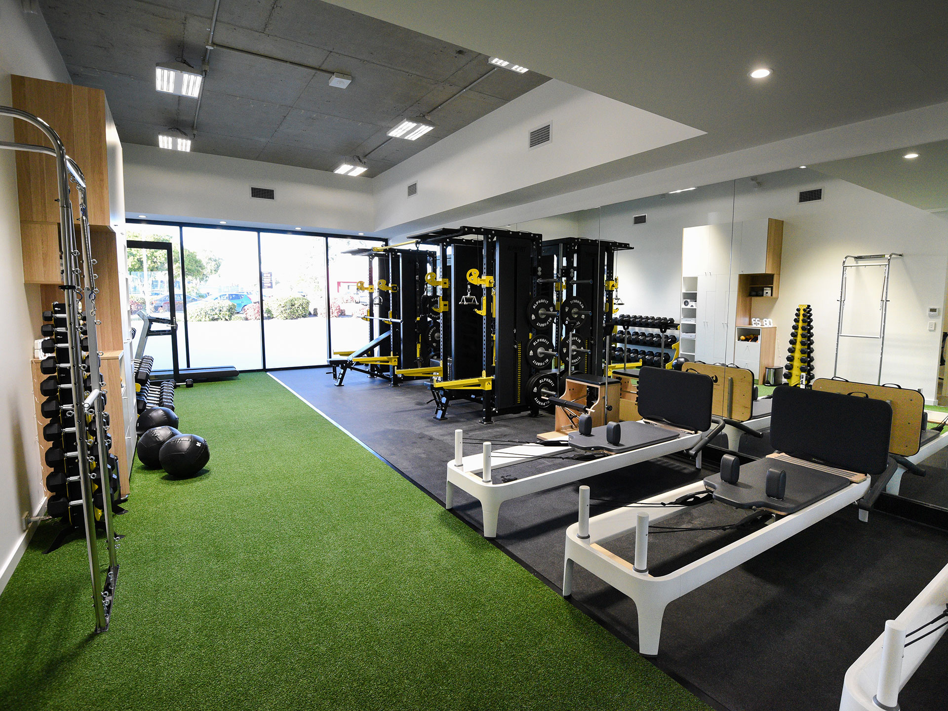 Aeon Health Physiotherapy Rehab Gym Fitout AlphaFit