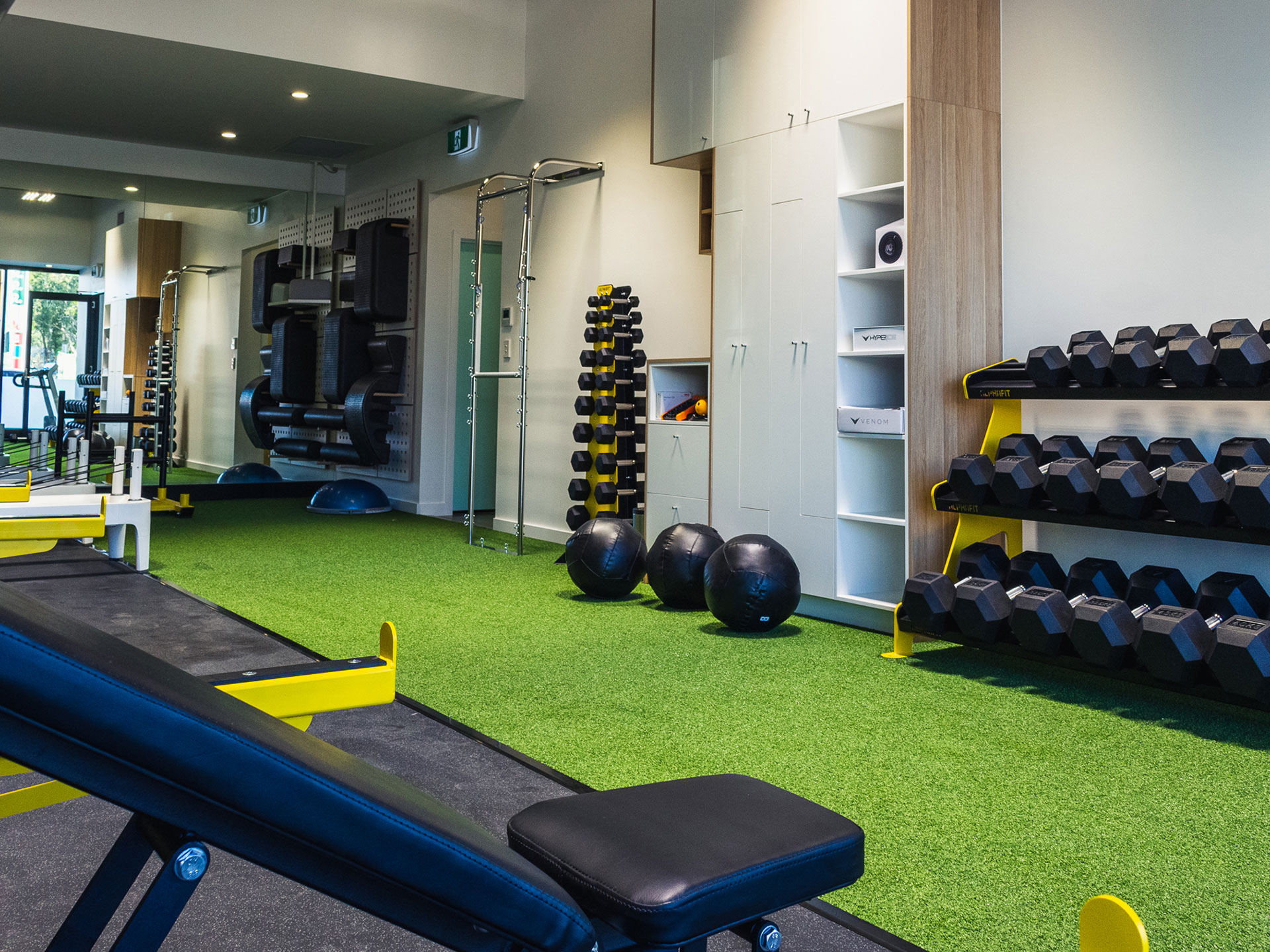 Aeon Health Physiotherapy Clinic Gym Fitout