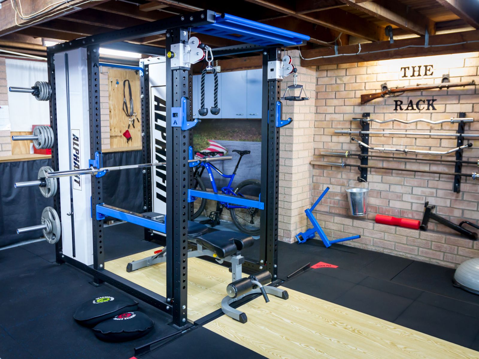 Home Gym Fitouts AlphaFit Equipped Facilities