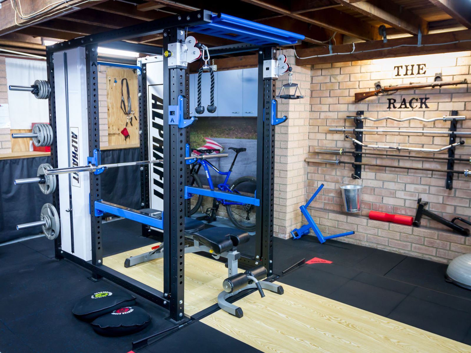 Home Gym Fitout Garage Gym