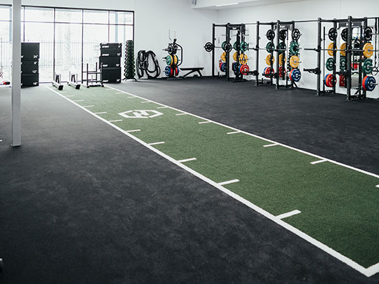 Hype Health Club gym flooring 