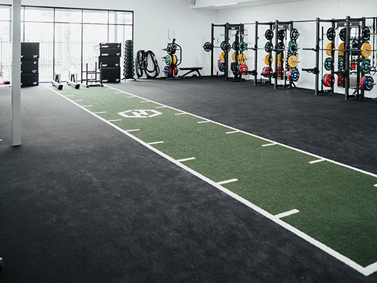 Hype Health Club gym flooring 