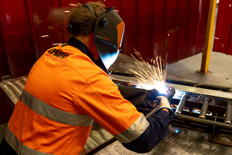 Welding an AlphaFit Multi Grip Chin Up Bar