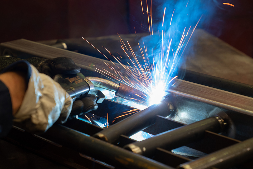 Welding an AlphaFit Multi Grip Chin Up Bar