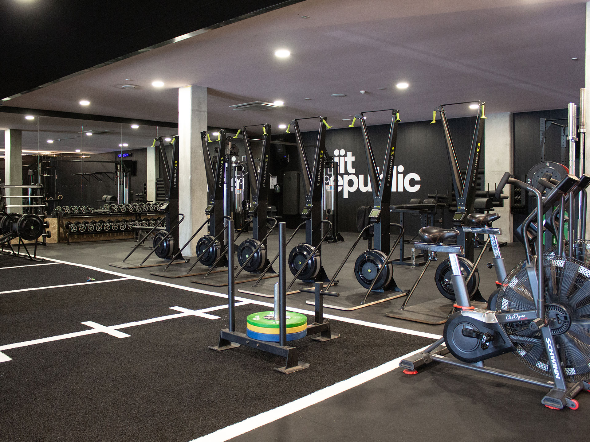 HIIT Republic Mitchell Commercial Gym Fitout