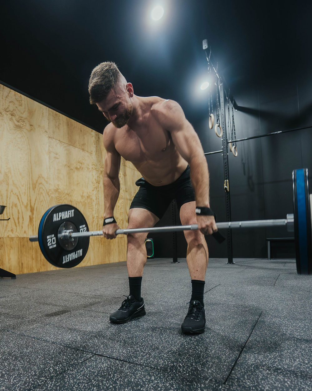 Jay Crouch Performing Bent Over Rows