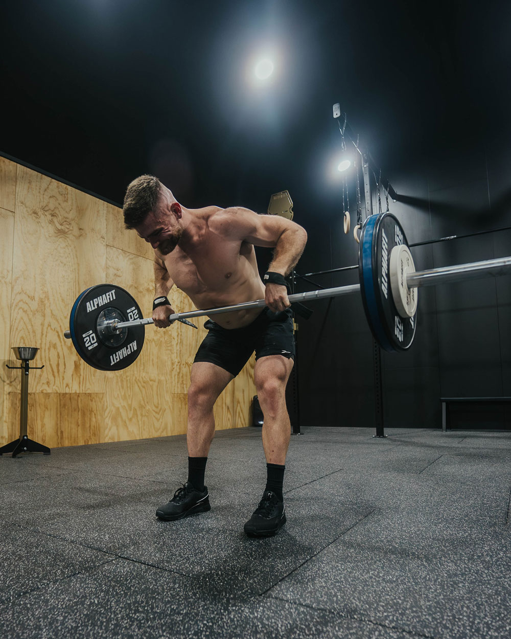 Jay Crouch Performing Bent Over Rows