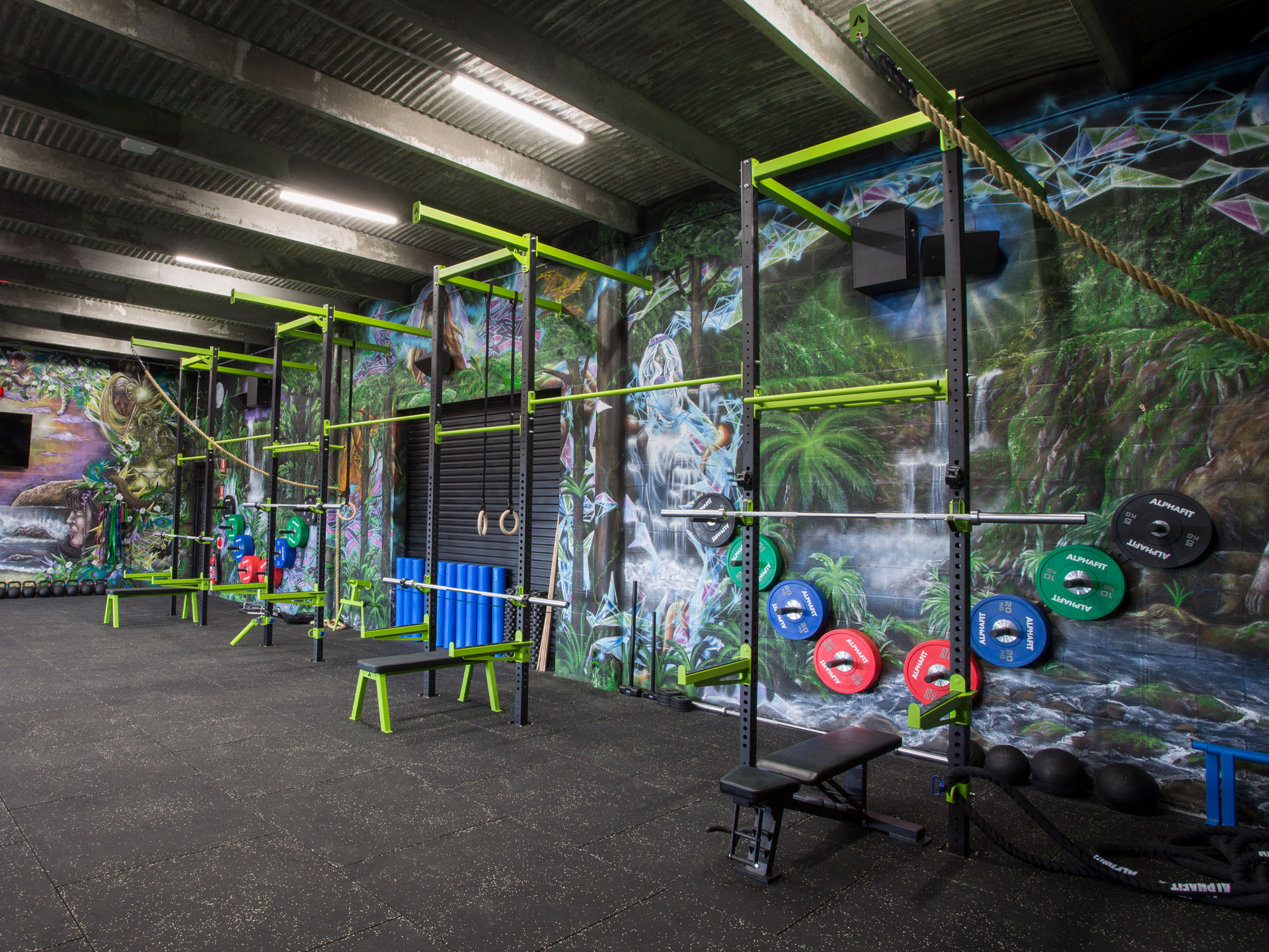 Kinesis HP Functional Fitness Gym Fitout
