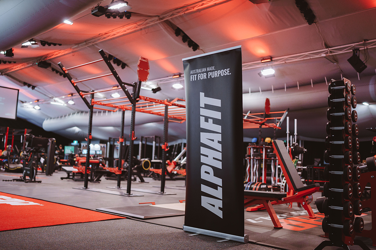 Snap Fitness AlphaFit Trade Show Stand