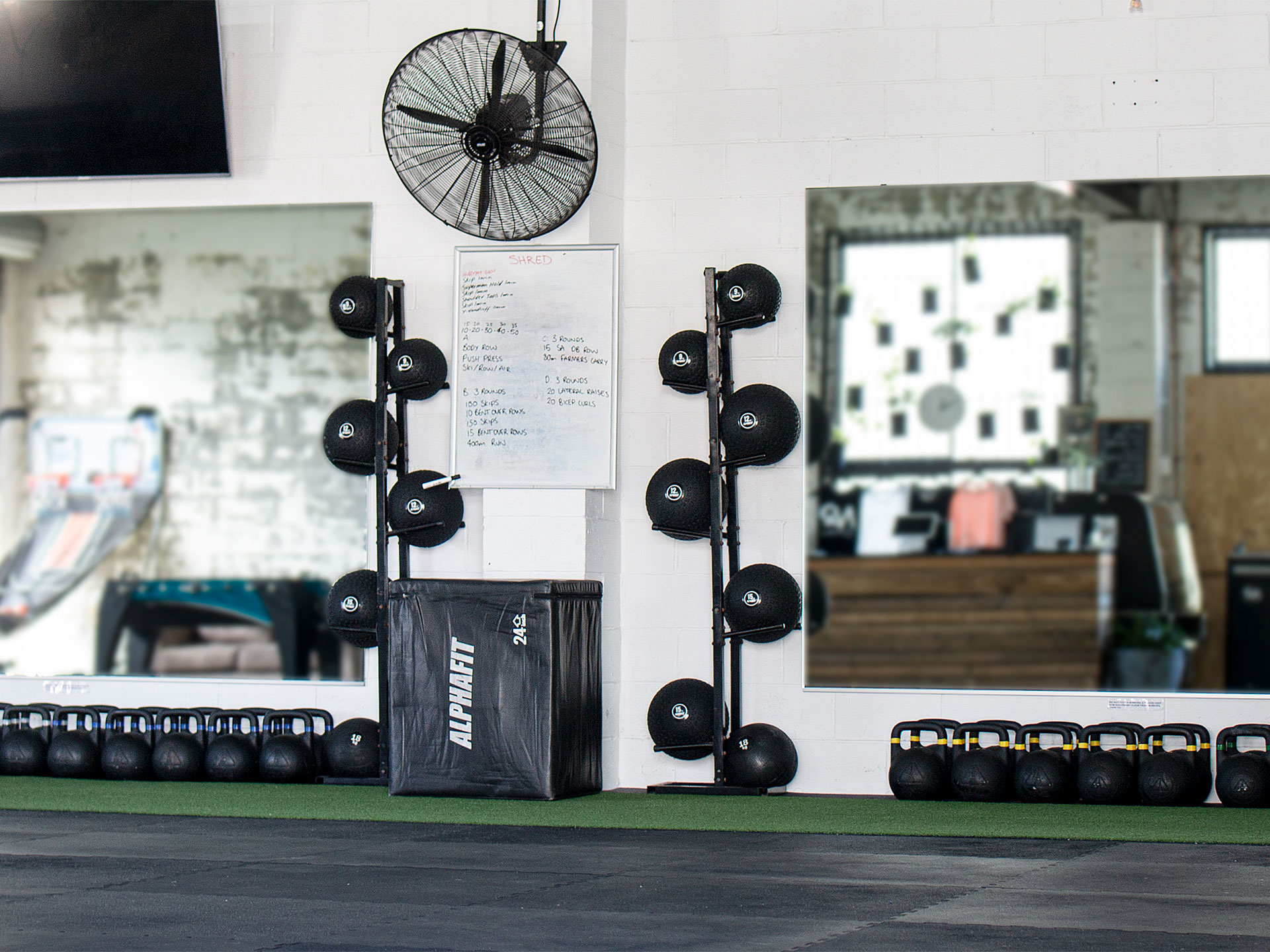 Never Quit Fit Factory Functional Fitness Gym Fitout
