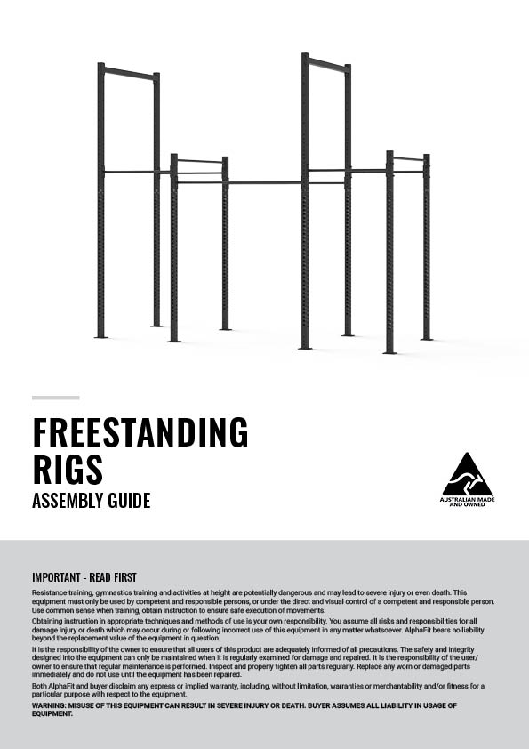 AlphaFit Core Freestanding Cable Cell Assembly Guide
