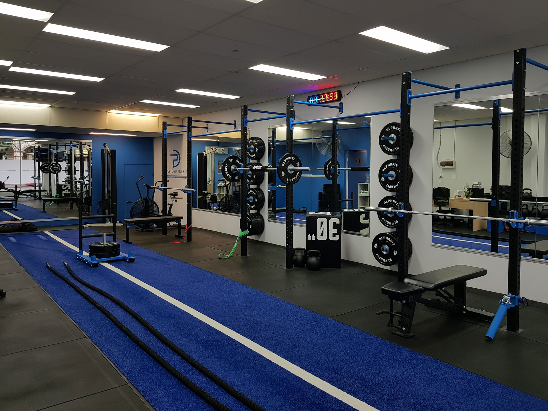 The Performance Pit Personal Training Gym Fitout