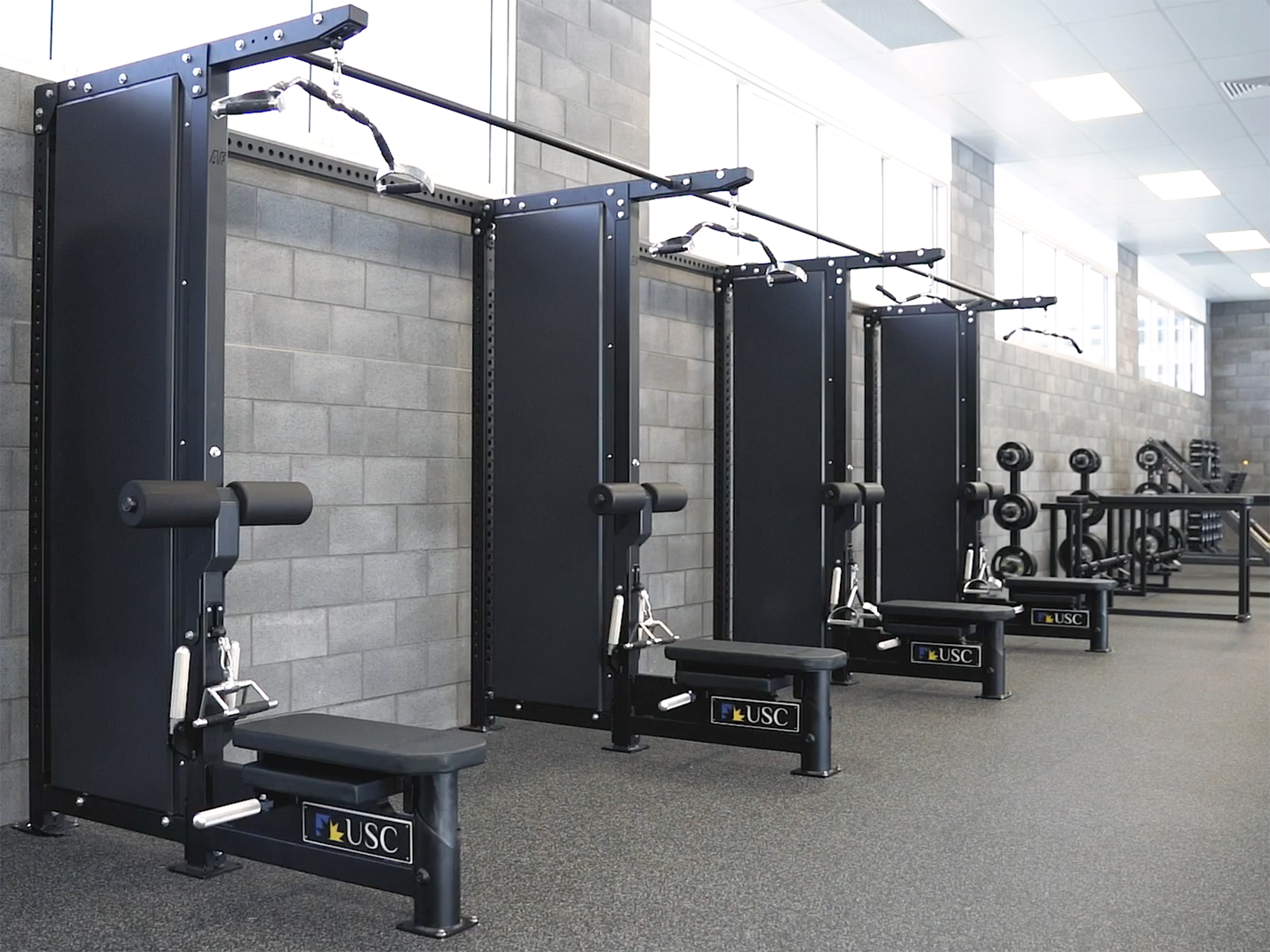 University of the Sunshine Coast Gym Fitout AlphaFit