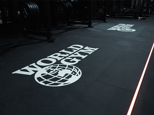 World Gym Lifting Platforms