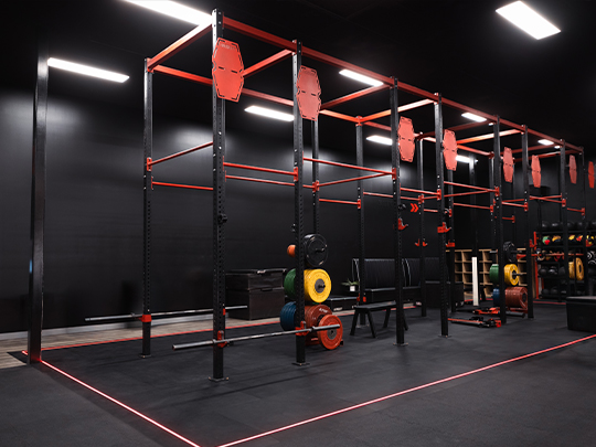 World Gym gym flooring