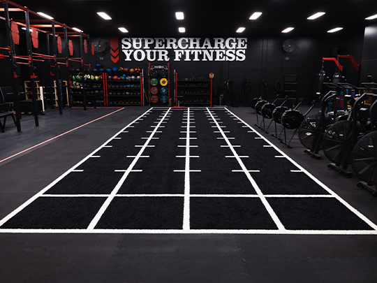 World Gym Hyrox Flooring