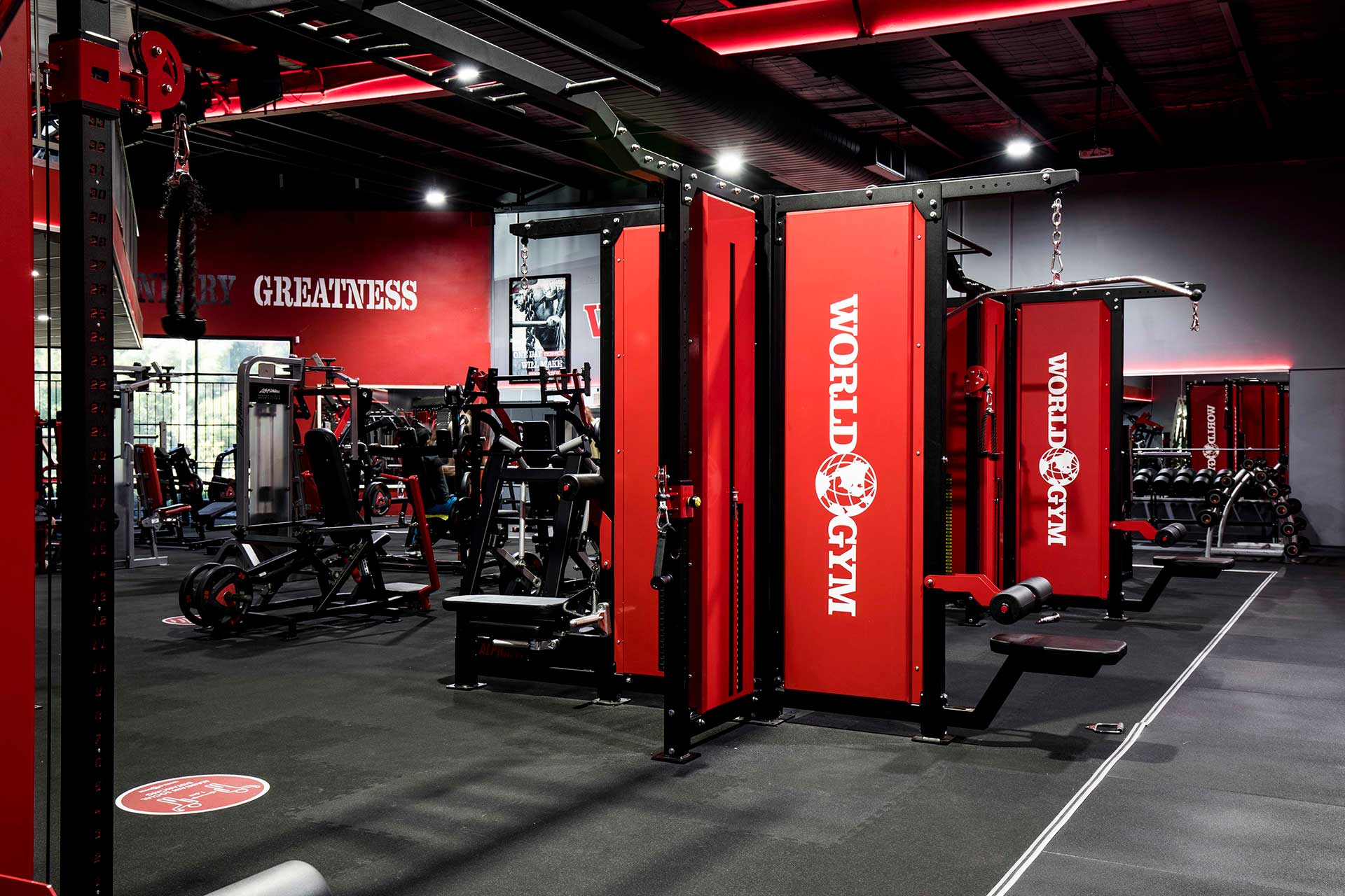 World Gym Ashmore Commercial Gym Fitout