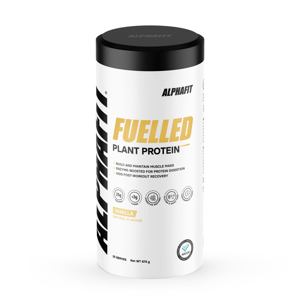 AlphaFit Fuelled Plant Protein, Vanilla