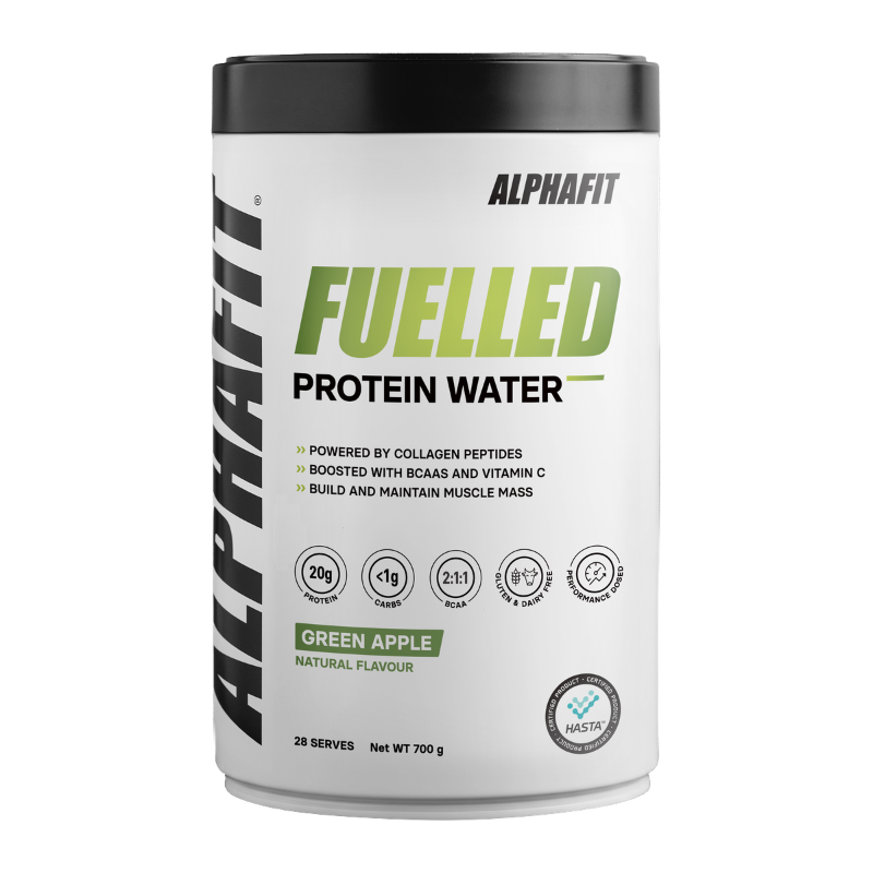 AlphaFit Fuelled Protein Water, Green Apple