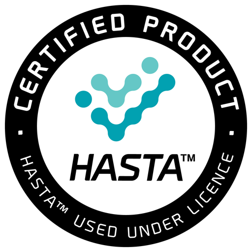 HASTA certified product, HASTA used under licence