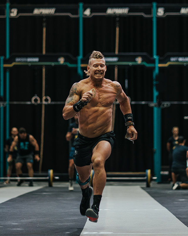 James Newbury Australian CrossFit Championship Sprint Finish