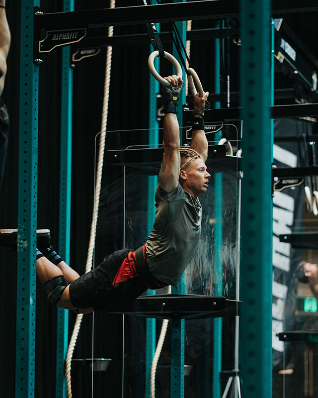 James Newbury Australian CrossFit Championship Ring Muscle Ups