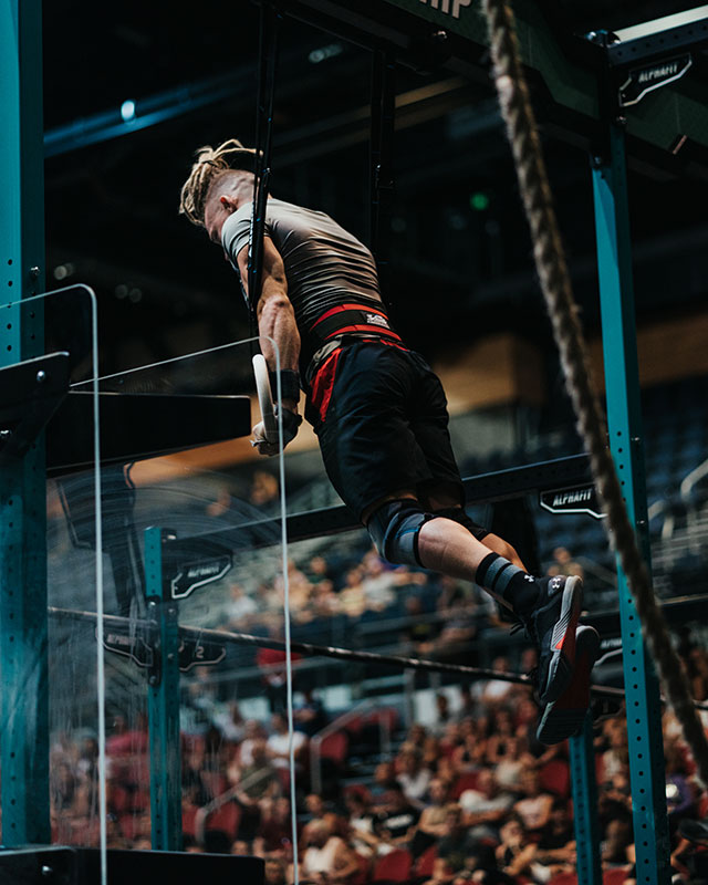 James Newbury Australian CrossFit Championship Gymnastics Rings