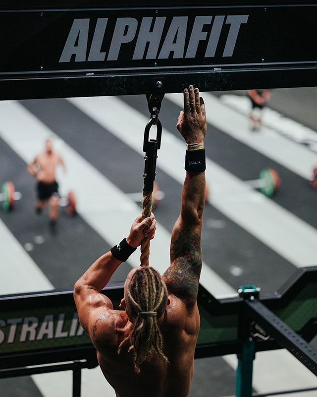 James Newbury Australian CrossFit Championship Flags Event