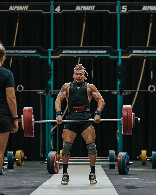 James Newbury Australian CrossFit Championship Event 10 Speed Ladder