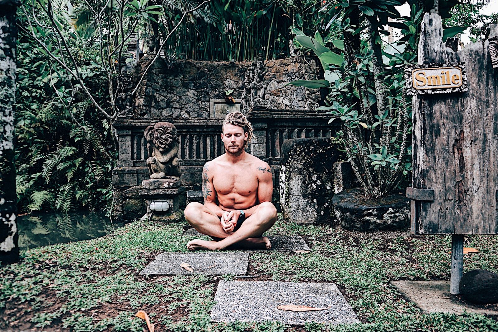 James Newbury in Bali 2019