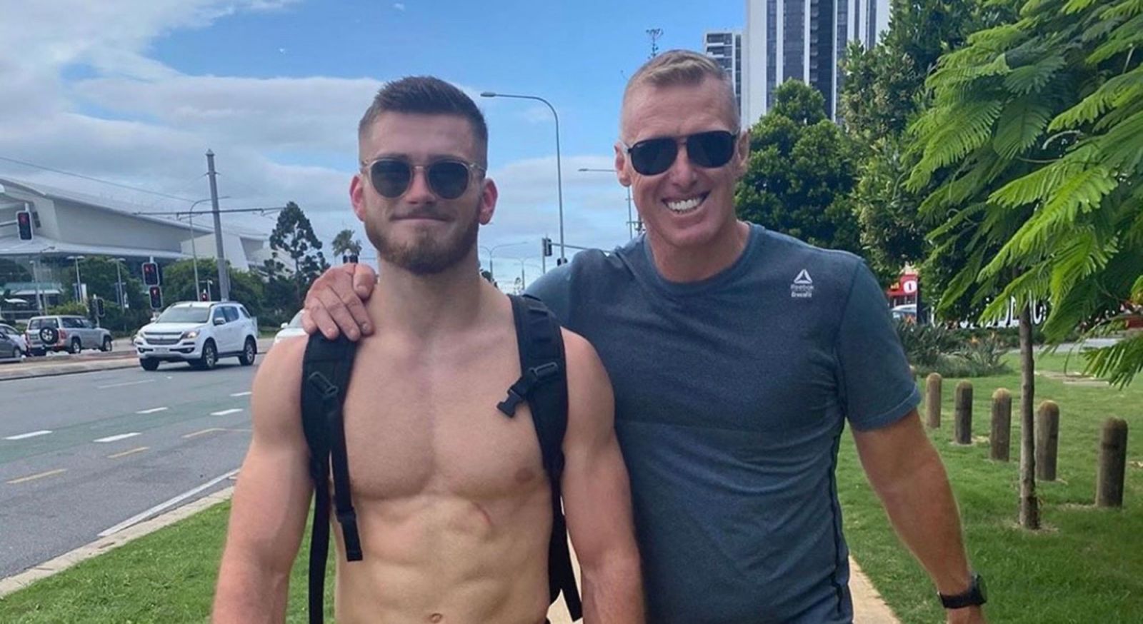 Jay Crouch and Darren Crouch at Australian CrossFit Championship 2020