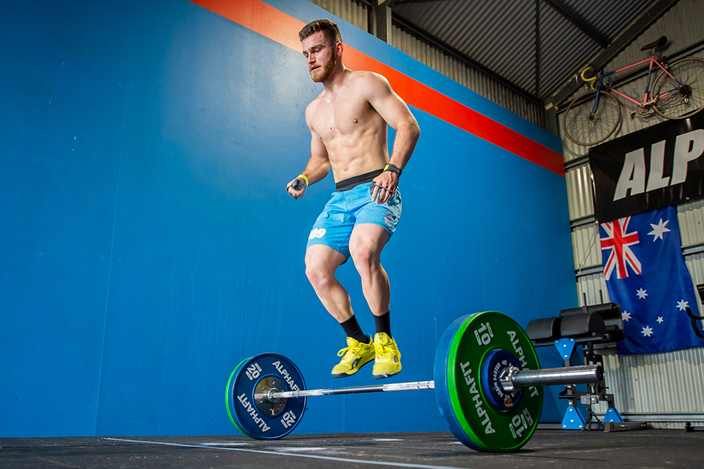 Jay Crouch Nancy Bar Facing Burpee