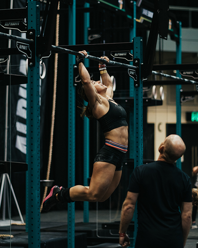 Kara Saunders Australian CrossFit Championship Pull Ups